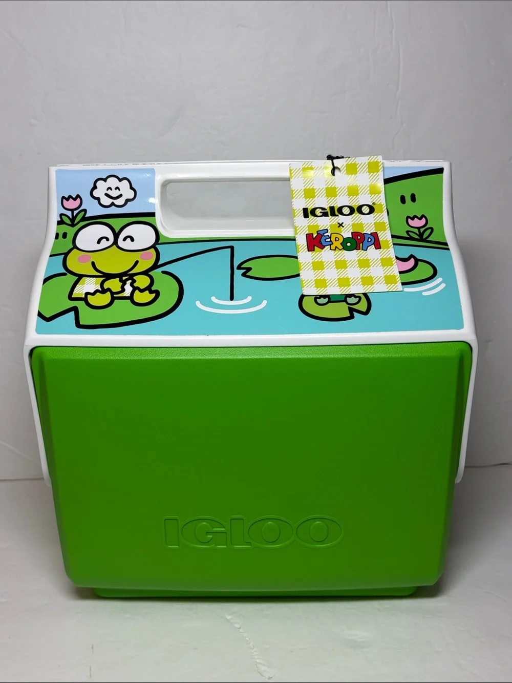 Sanrio Hello Kitty KEROPPI 6 Cans Cooler Insulated Igloo Playmate NWT